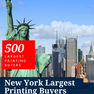Top 500 New York Largest Printing Buyers